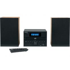 Thomson MIC122BT Microcadena de música para uso doméstico 10 W Negro, Plata