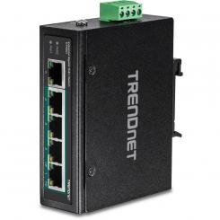 Trendnet TI-PG50 switch No administrado Gigabit Ethernet (10/100/1000) Energía sobre Ethernet (PoE) Negro