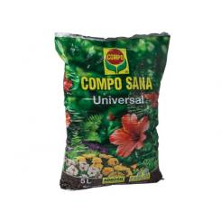 Tierra Compo Para Plantas De Interior Y Exterior Saco De 5 Litros
