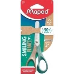 Tijeras Escolares Maped Vivo Smiling Planet 12 Cm. Blister De 1