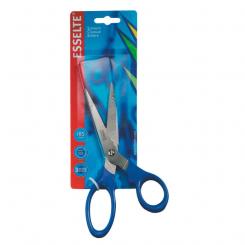 Tijeras ESSELTE Gama Premium (blíster) 185 mm, azul