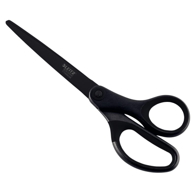 tijeras-leitz-premium-blister-titanium-180-mm-antiadherentes-negro