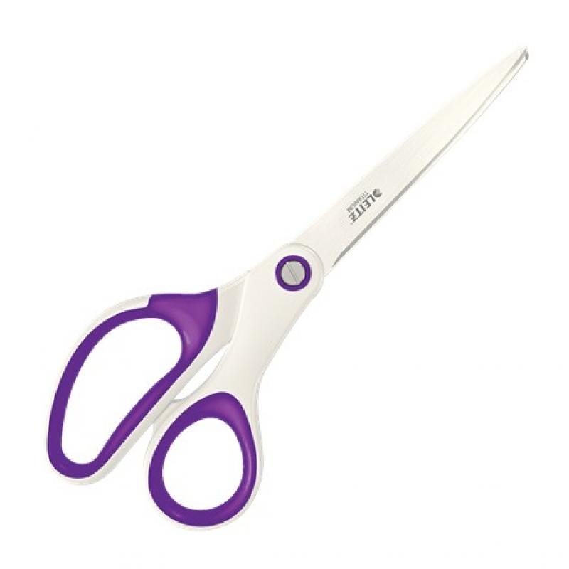 tijeras-leitz-wow-blister-titanium-205mm-violeta