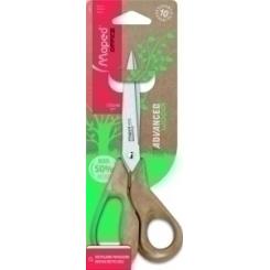 Tijeras Maped Advanced Wood 18 Cm. Asimetrica