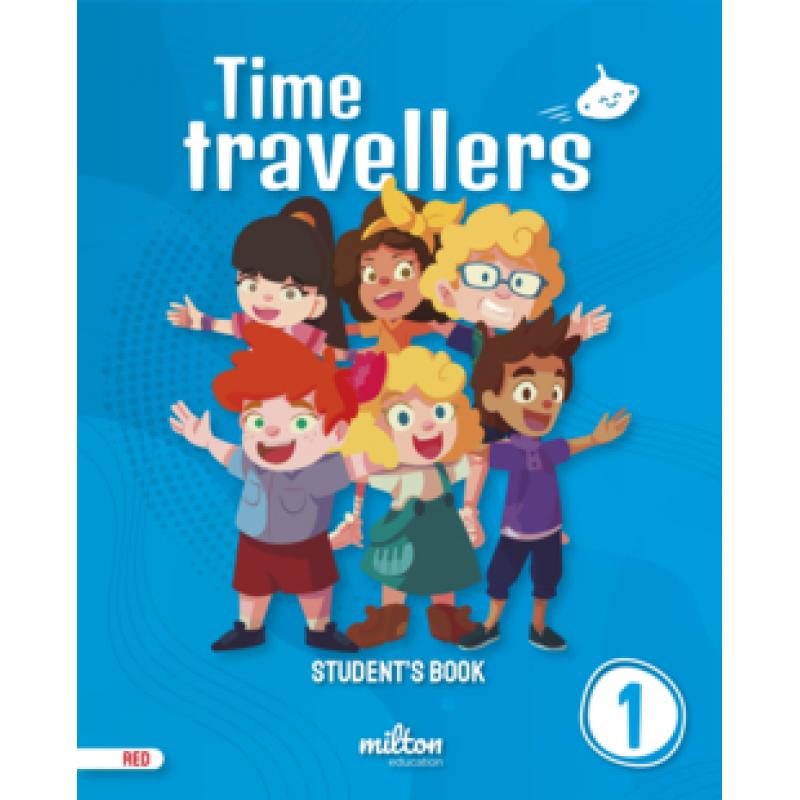 time-travellers-1-red-students-book-english-1-primaria-print-milton