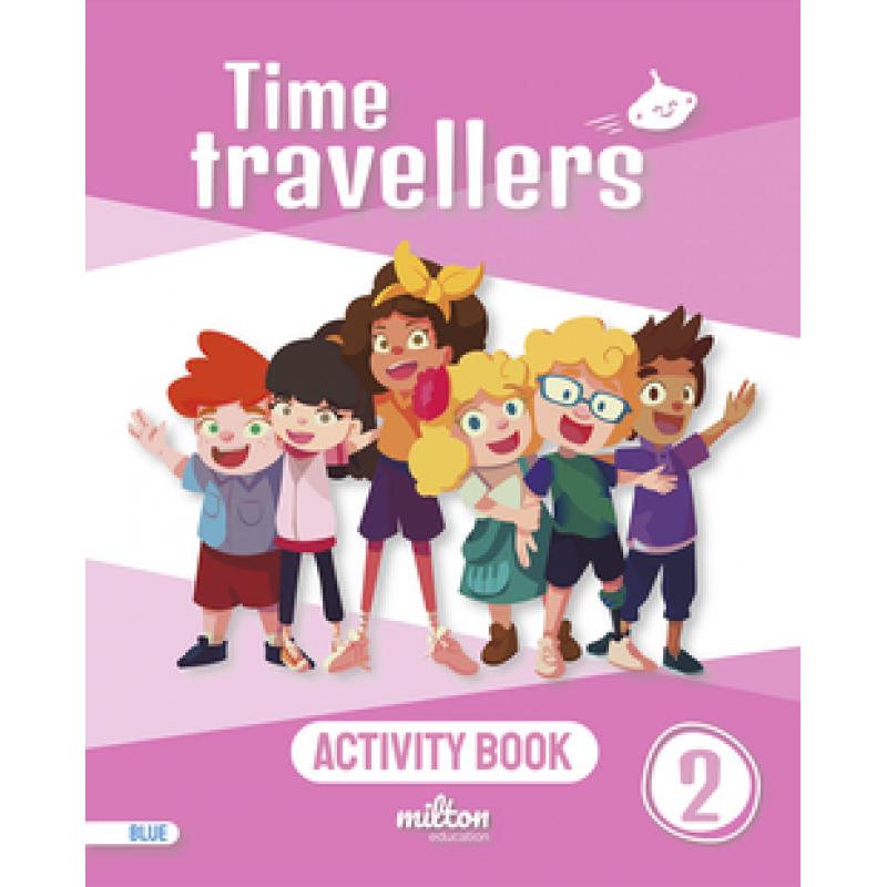 time-travellers-2-blue-activity-book-english-2-primaria-am-milton