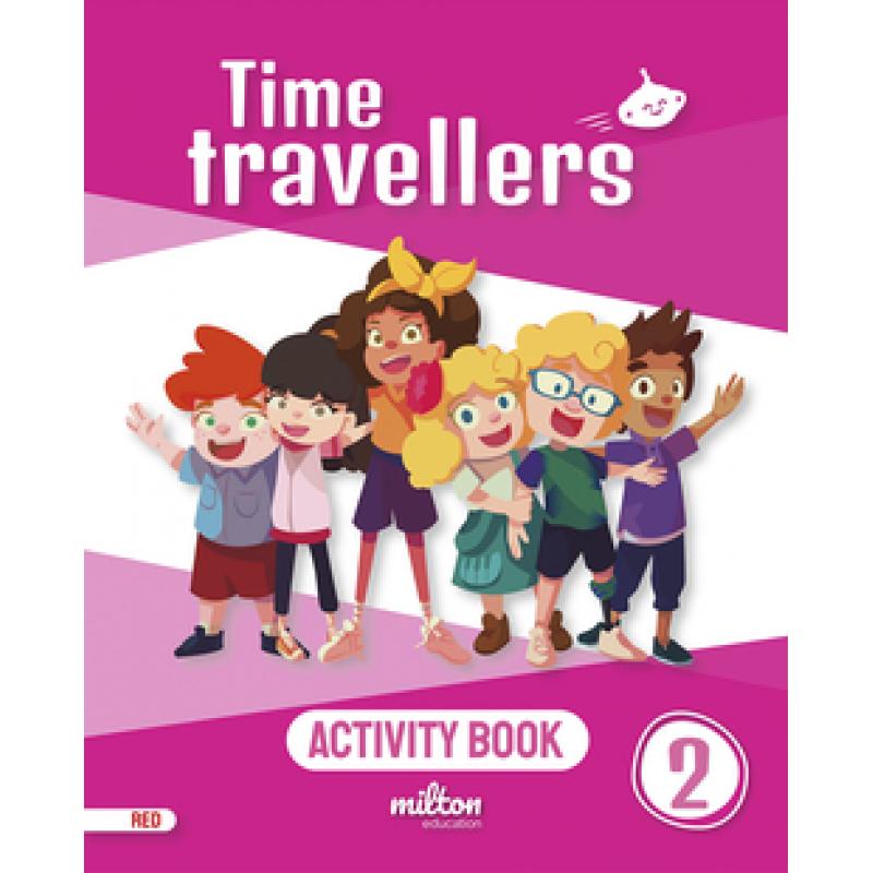 time-travellers-2-red-activity-book-english-2-primaria-am-milton