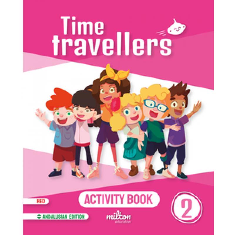 time-travellers-2-red-activity-book-english-2-primaria-and-milton
