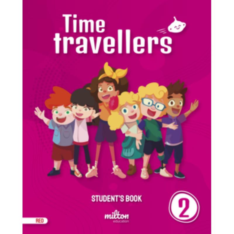 time-travellers-2-red-students-book-english-2-primaria-mad-milton