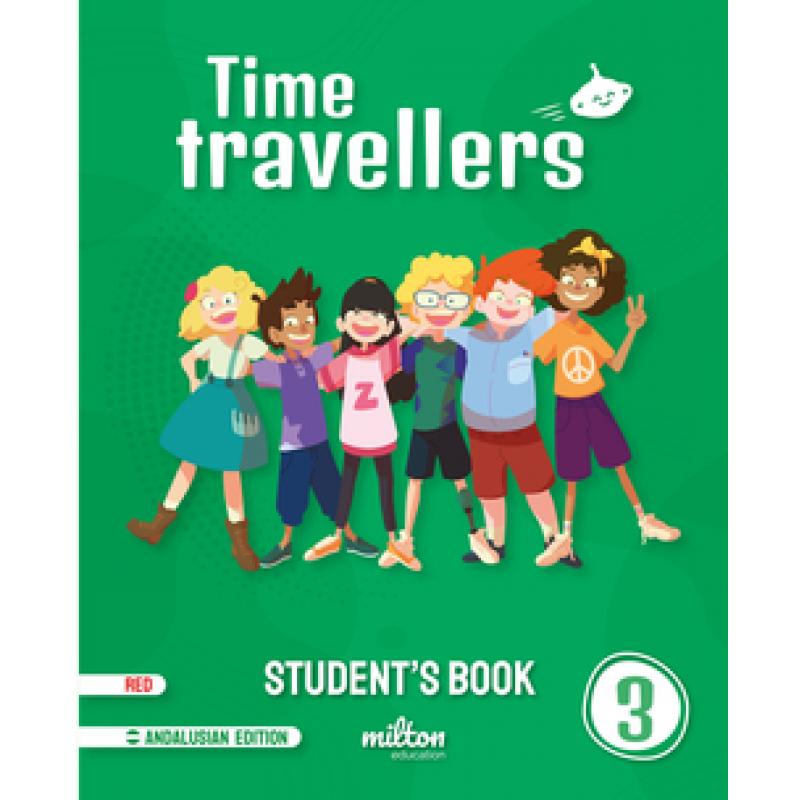 time-travellers-3-red-students-book-english-3-primaria-and-milton
