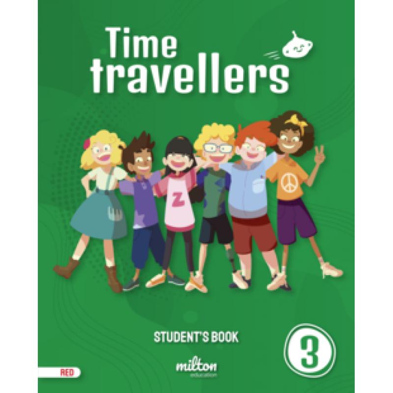 time-travellers-3-red-students-book-english-3-primaria-mad-milton