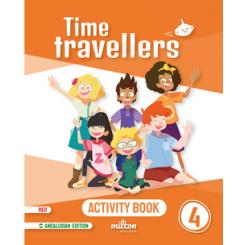 Time Travellers 4 Red Activity Book English 4 Primaria (AND) MILTON