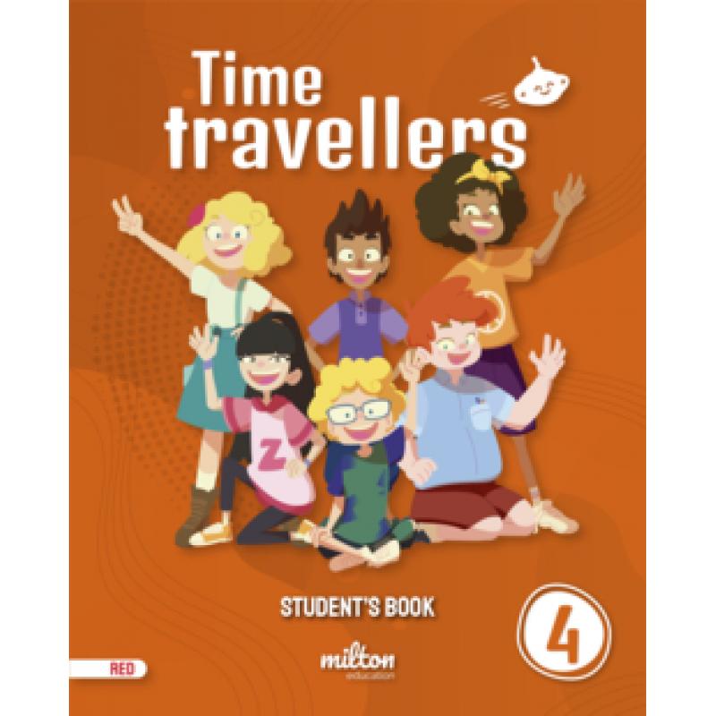 time-travellers-4-red-students-book-english-4-primaria-milton