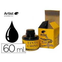 Tinta China Artist Negra Frasco De 60 ml