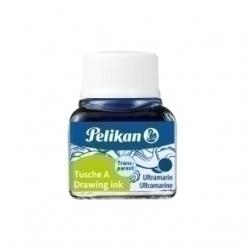 Tinta China Pelikan Frasco 10 Ml. Azul Ultramar (523-9)