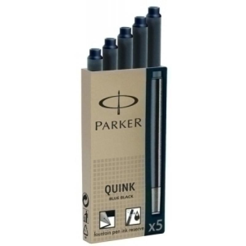 tinta-estilografica-parker-caja-5-cartuchos-azul-negro
