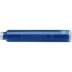 Tinta Estilografica Schneider Caja 6 Cartuchos Azul