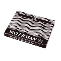Tinta Estilografica Waterman Caja 8 Cartuchos Negro