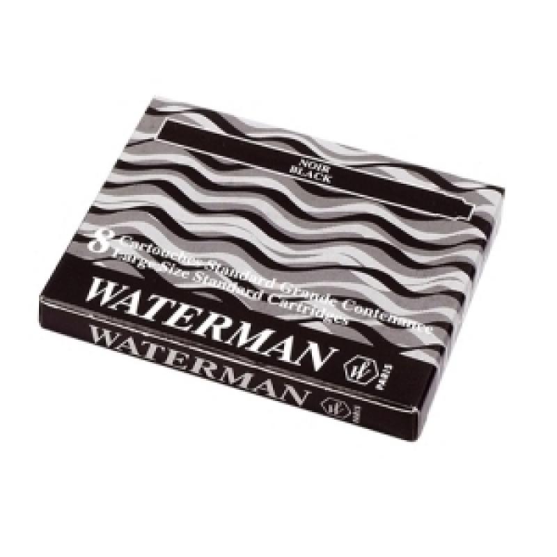 tinta-estilografica-waterman-caja-8-cartuchos-negro