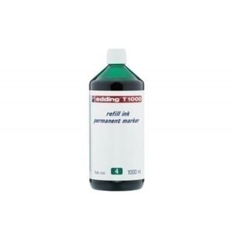 Tinta Rotulador Edding Frasco 1 Litro T1000 Verde