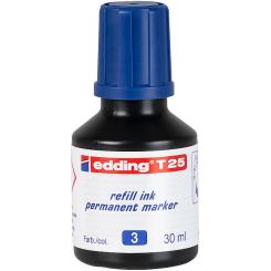 Tinta Rotulador Edding Frasco 30 Ml. T25 Azul