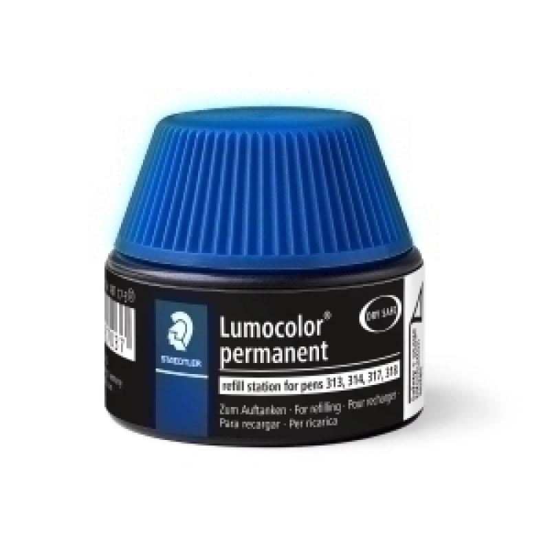 tinta-rotulador-staedtler-487-17-lumocolor-313-314-317-318-frasco-15-ml-azul
