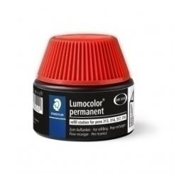 Tinta Rotulador Staedtler 487 17 Lumocolor 313/314/317/318 Frasco 15 Ml. Rojo