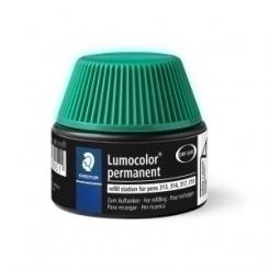 Tinta Rotulador Staedtler 487 17 Lumocolor 313/314/317/318 Frasco 15 Ml. Verde