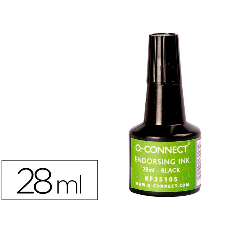 tinta-tampon-q-connect-negro-frasco-de-28-ml