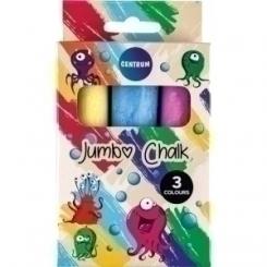 Tizas CENTRUM Jumbo Color Estuche De 3