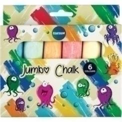 Tizas CENTRUM Jumbo Color Estuche De 6