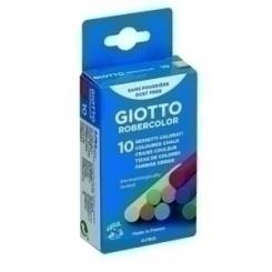 Tizas Color Caja C/10 Giotto Roberc. Bl.10