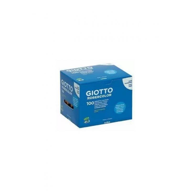 Tizas Giotto Robercolor Amarillo antipolvo  Estuche 100
