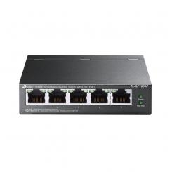 TP-Link TL-SF1005P No administrado Fast Ethernet (10/100) Energía sobre Ethernet (PoE) Negro