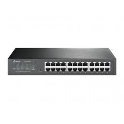 TP-Link TL-SG1024DE Gestionado L2 Gigabit Ethernet (10/100/1000) 1U Negro