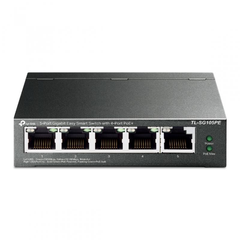 tl-sg105pe-switch-gestionado-l2-gigabit-ethernet-10-100-1000-energia-sobre-ethernet-poe-negro