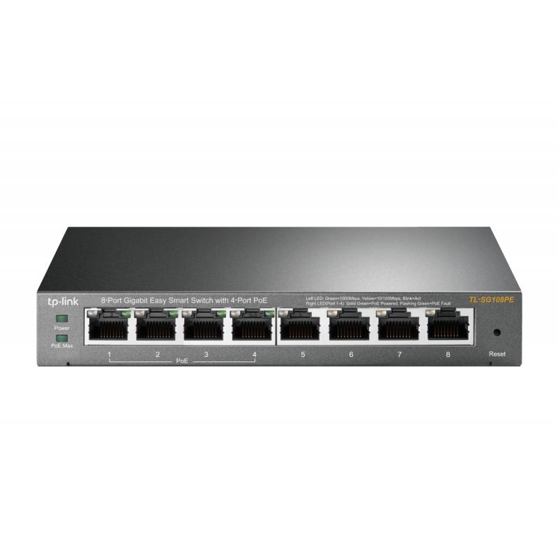 tl-sg108pe-gestionado-l2-gigabit-ethernet-10-100-1000-energia-sobre-ethernet-poe-negro