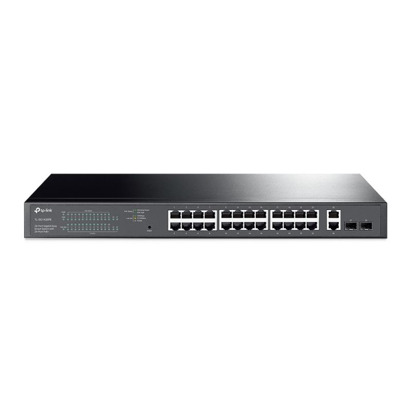 tl-sg1428pe-switch-gestionado-l2-gigabit-ethernet-10-100-1000-energia-sobre-ethernet-poe-1u-negro