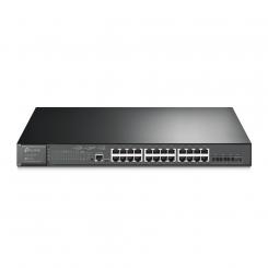 TP-Link TL-SG3428XMP switch Gestionado L2/L3 Gigabit Ethernet (10/100/1000) Energía sobre Ethernet (PoE) 1U Negro
