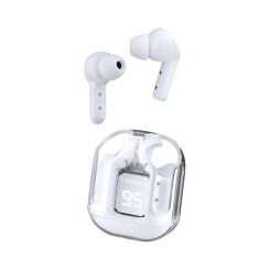 TnB Auriculares Track TWS Bluetooth 5.4 con Estuche e Indicador de Carga - Blanco