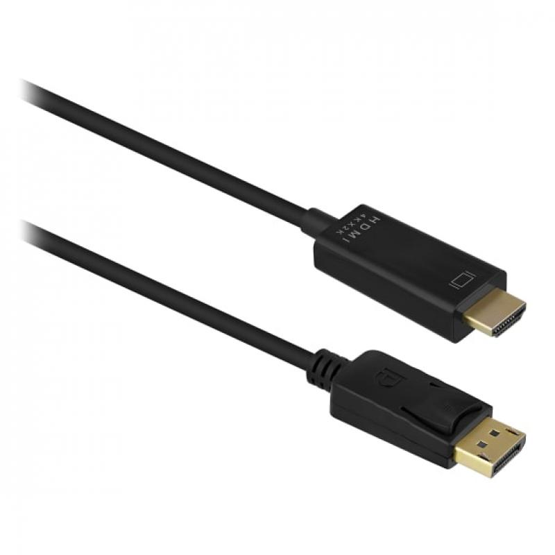 tnb-hdmidp2-adaptador-de-cable-de-video-2-m-hdmi-tipo-a-estandar-displayport-negro