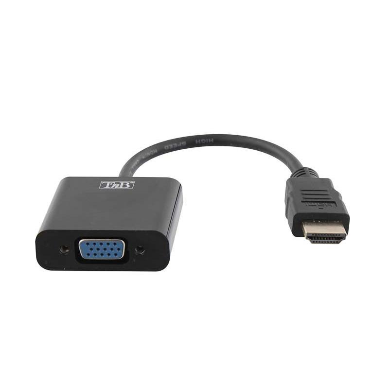 tnb-hdmivga-adaptador-de-cable-de-video-vga-d-sub-hdmi-tipo-a-estandar-negro