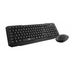 TnB KBSCFIRSTES teclado Ratón incluido Oficina RF inalámbrico QWERTY Inglés, Español Negro