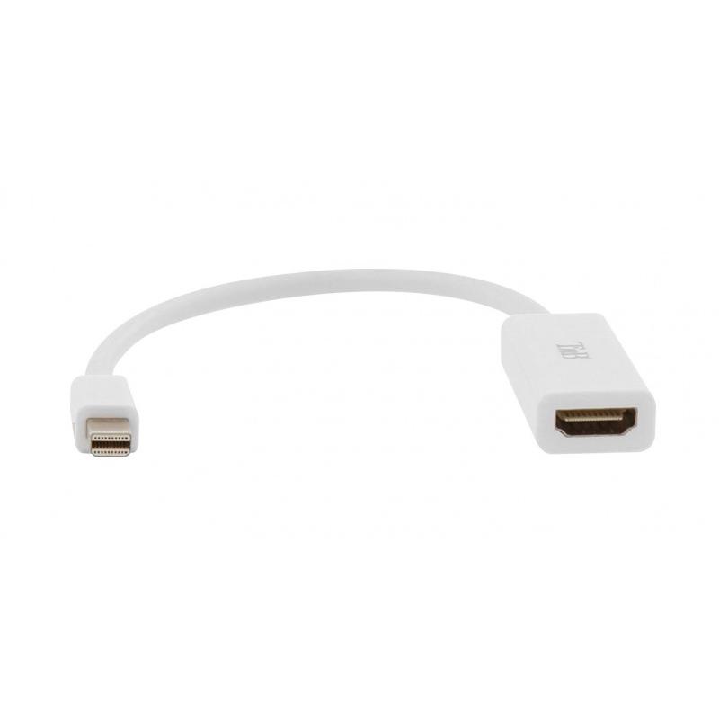 tnb-midphdmi-adaptador-de-cable-de-video-mini-displayport-hdmi-tipo-a-estandar-blanco