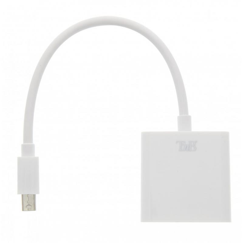 tnb-midpvga-adaptador-de-cable-de-video-vga-d-sub-mini-displayport-blanco