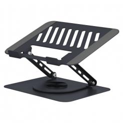 TnB NBSTAND360 soporte para ordenador portátil Soporte para ordenador portátil y tableta Negro 38,1 cm (15
