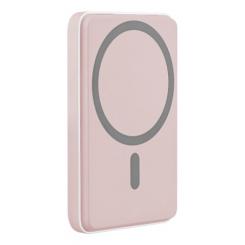 TnB PBUMAG5PK batería externa 5000 mAh Cargador inalámbrico Rosa