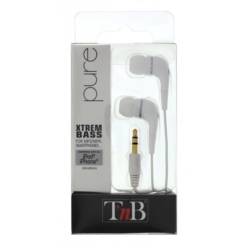 tnb-pure-auriculares-alambrico-dentro-de-oido-blanco