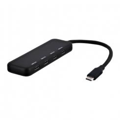 TnB TCHUB4USBC hub de interfaz USB Tipo C 5000 Mbit/s