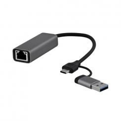 TnB TCRJ45C tarjeta y adaptador de interfaz USB 2.0, USB Tipo C